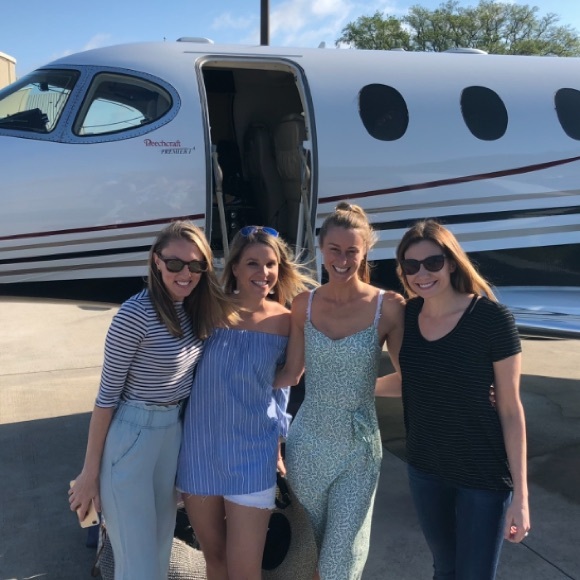 Light blue, off the shoulder ETWO top - Picture 2 of 4